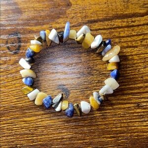 Multicolor Stone Beaded Bracelet